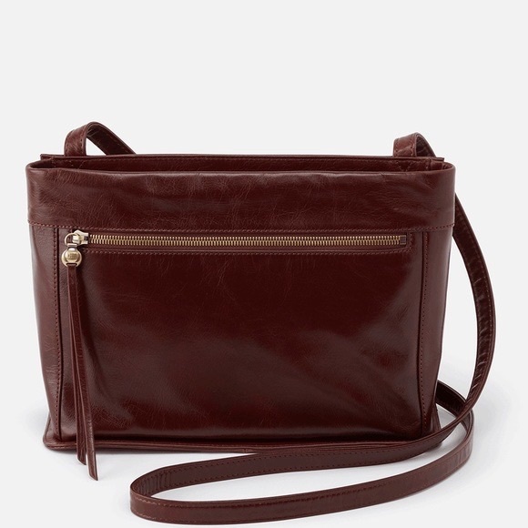 HOBO Handbags - HOBO Lexie leather crossbody bag in chocolate color